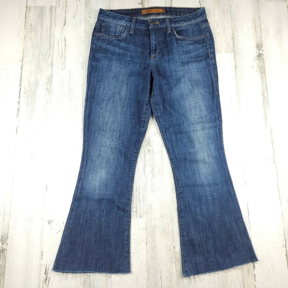 Joe’s Jeans Visionaire High Rise Flare Jeans Women’s Size 28 Blue Stretch Denim